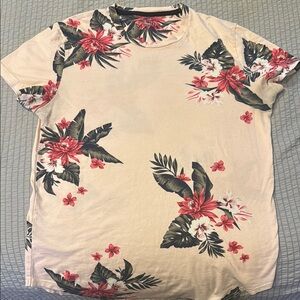 Floral Print Men’s T-Shirt